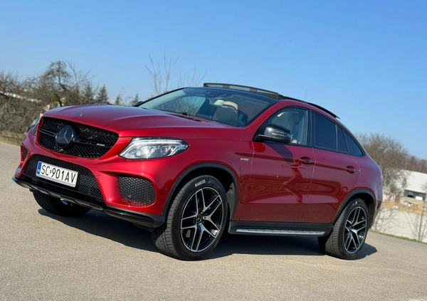 Mercedes-Benz GLE cena 269000 przebieg: 83000, rok produkcji 2017 z Częstochowa małe 497